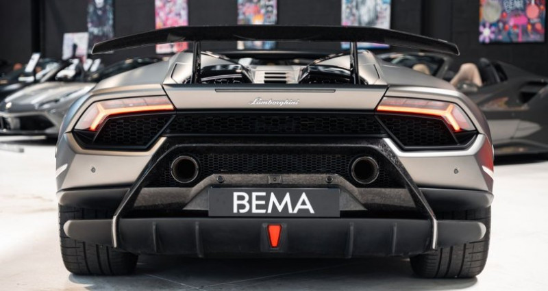 Lamborghini Huracan Performante Spyder LP 640 V10 5.2L | PPF Lift Carbone Forg   occasion  Saint Michel Sur orge - photo n6